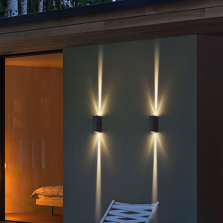 Bremora – Applique murale LED rectangulaire moderne 2 lumières  