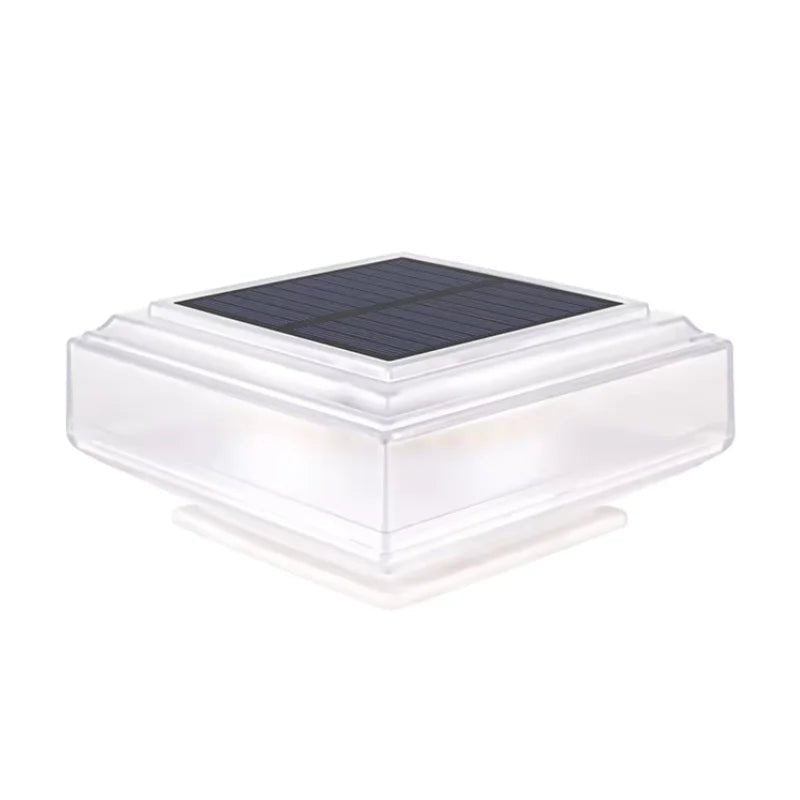 Solvyn – Lampe solaire LED carrée moderne pour sol
