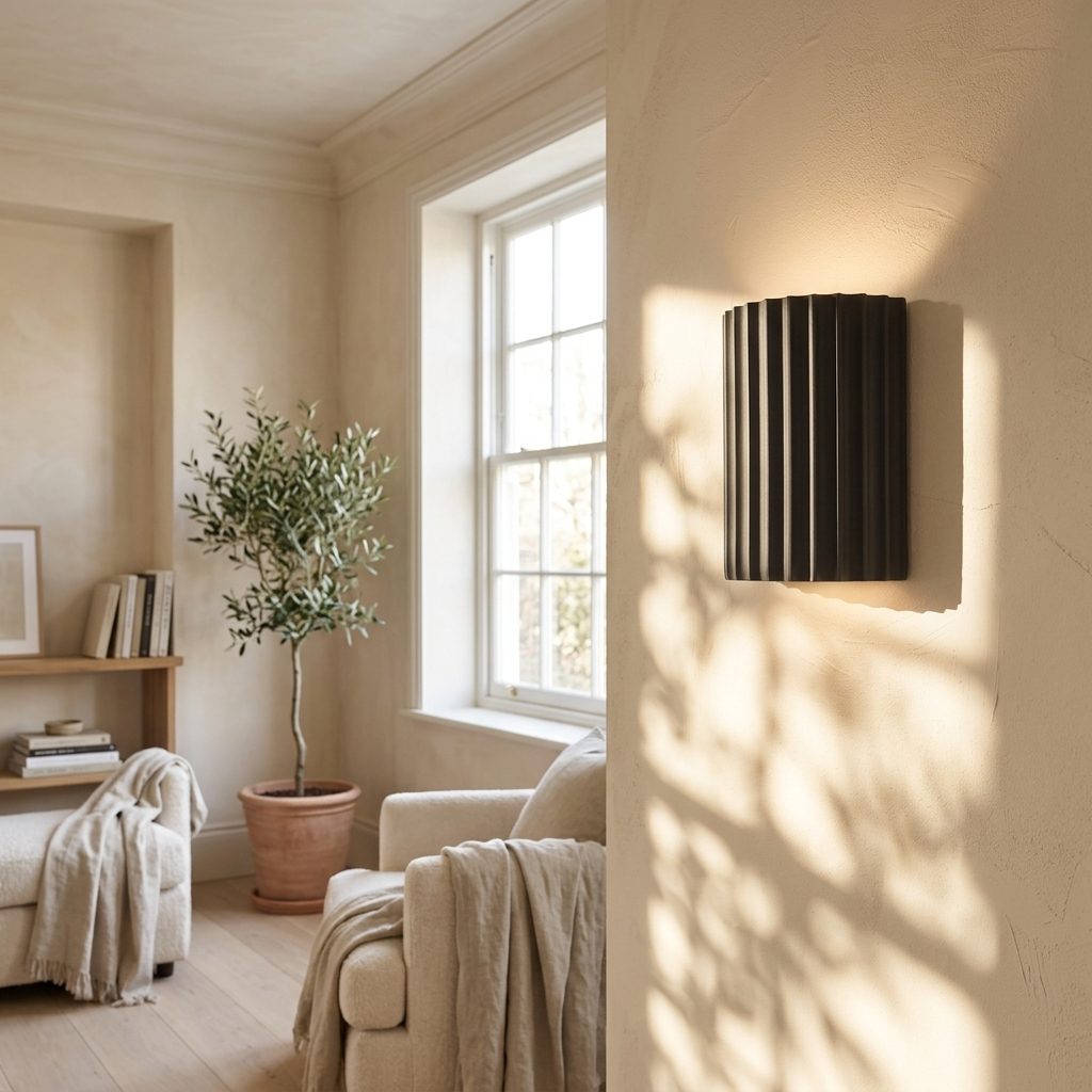 Modern Resin Wall Sconce Contemporary Ambient Lamp - Image 5