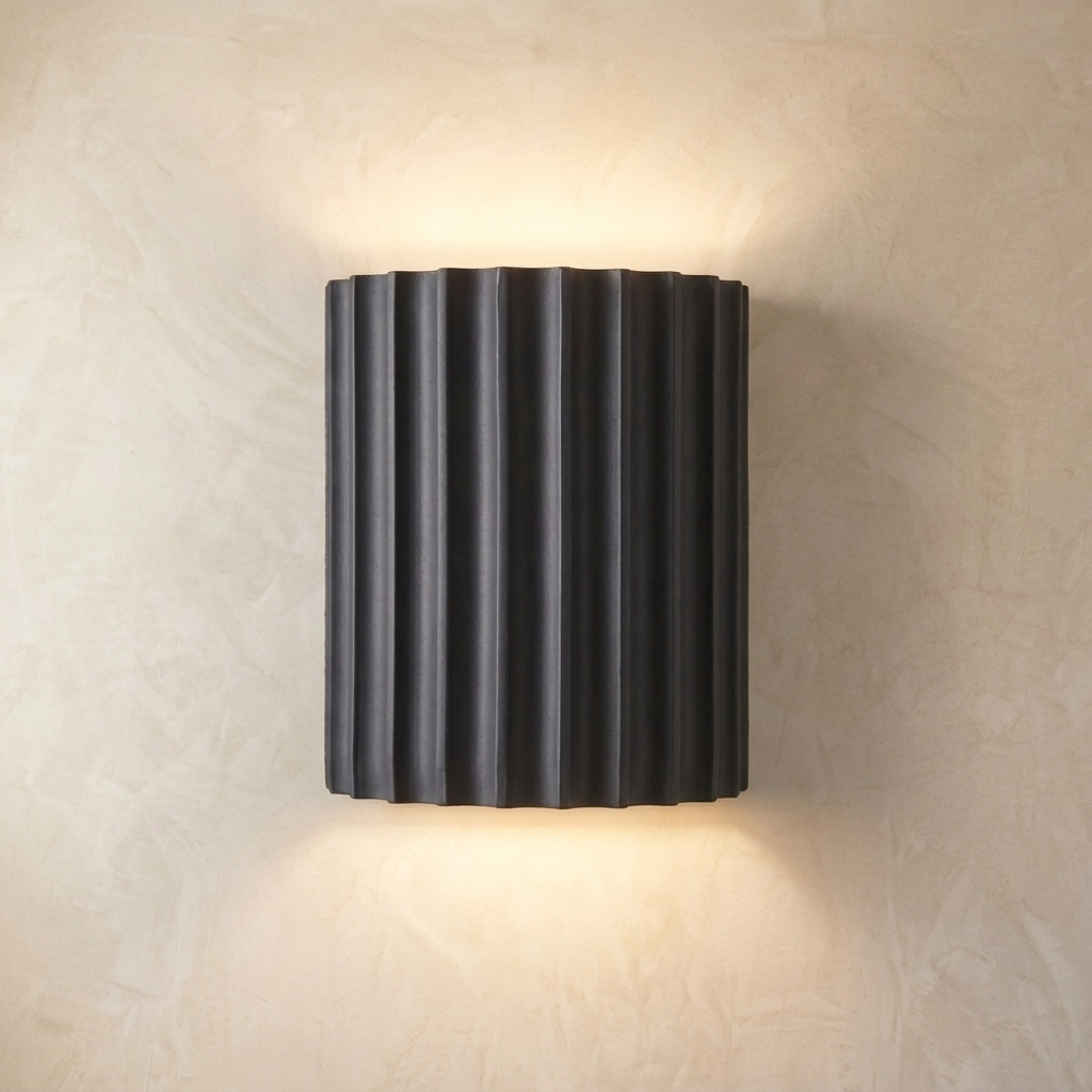 Modern Resin Wall Sconce Contemporary Ambient Lamp
