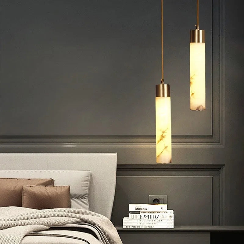 Stone Pendant Lamp Spanish Style Ceiling Light - Image 7