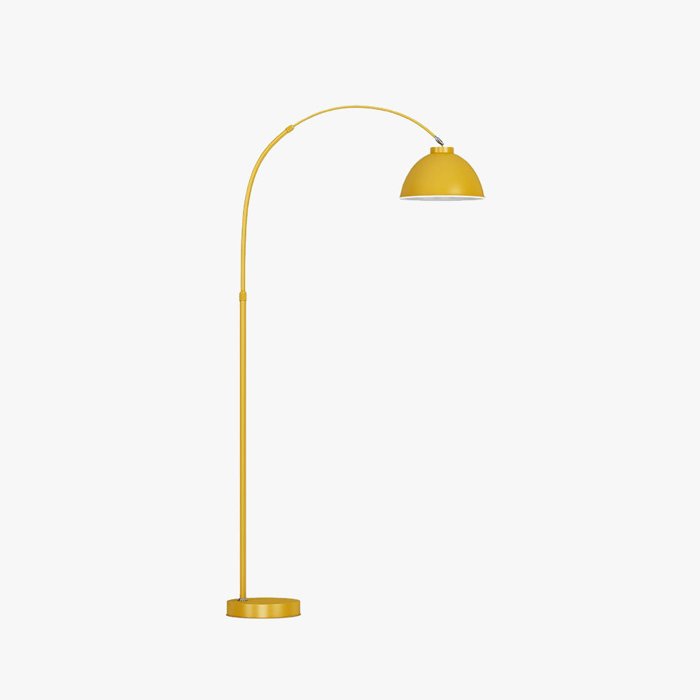 Morvane - Lampada da terra moderna ad arco 185 cm con 3 opzioni di colore