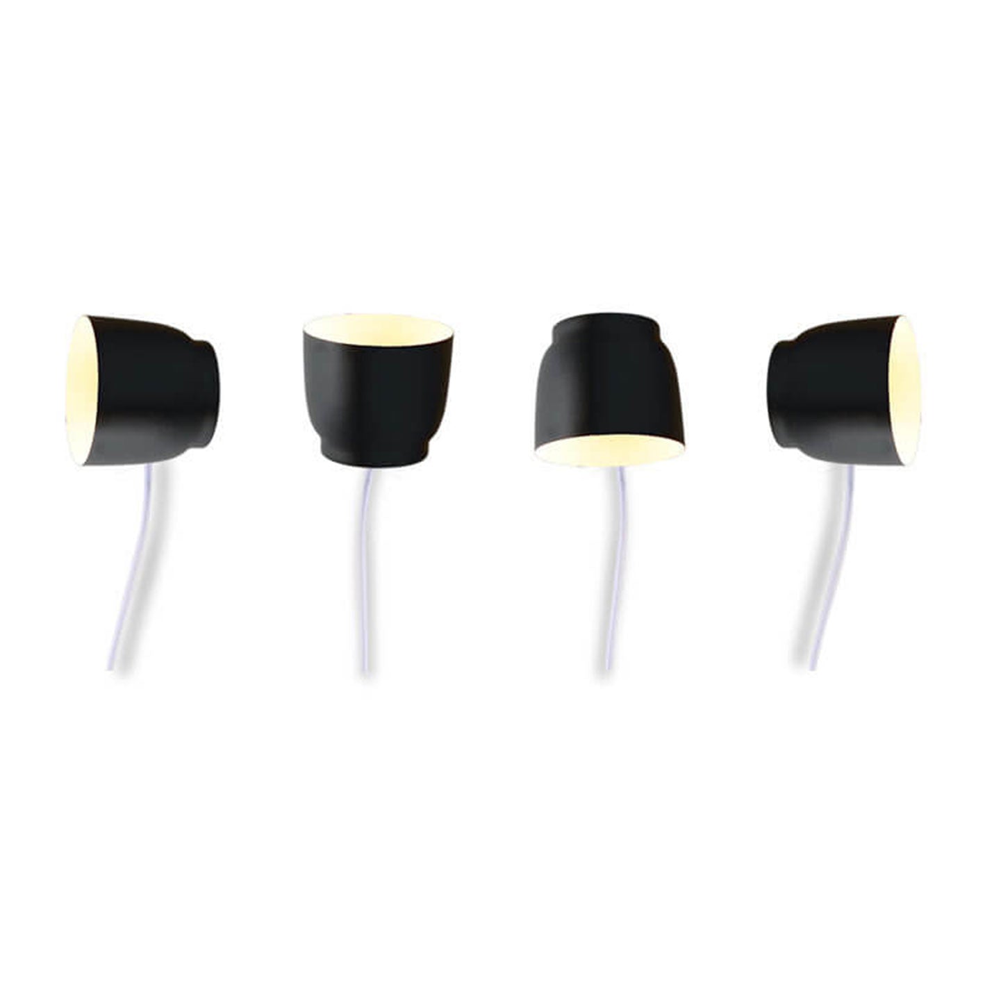 Norvex – Applique da parete nordica a cilindro LED, 1 luce