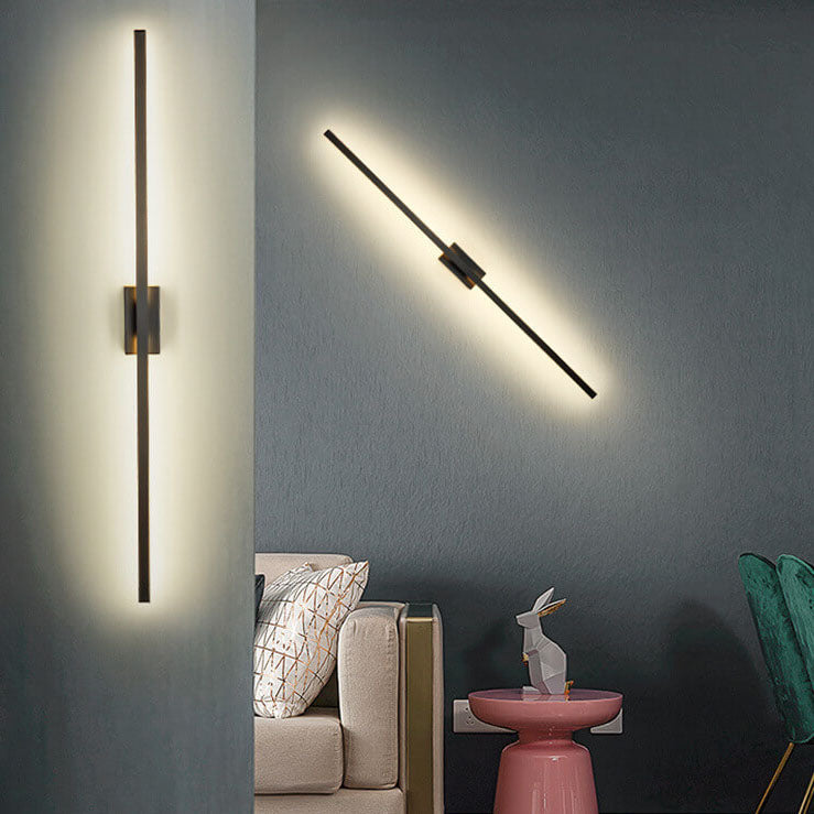 Adorin – Applique da parete lineare LED minimalista nordico 1 luce