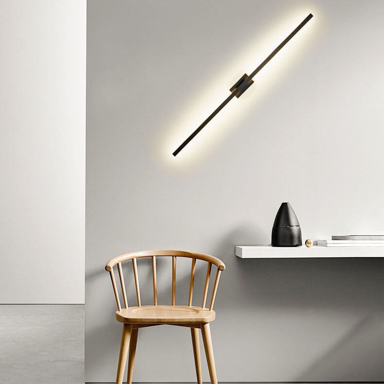 Adorin – Applique da parete lineare LED minimalista nordico 1 luce