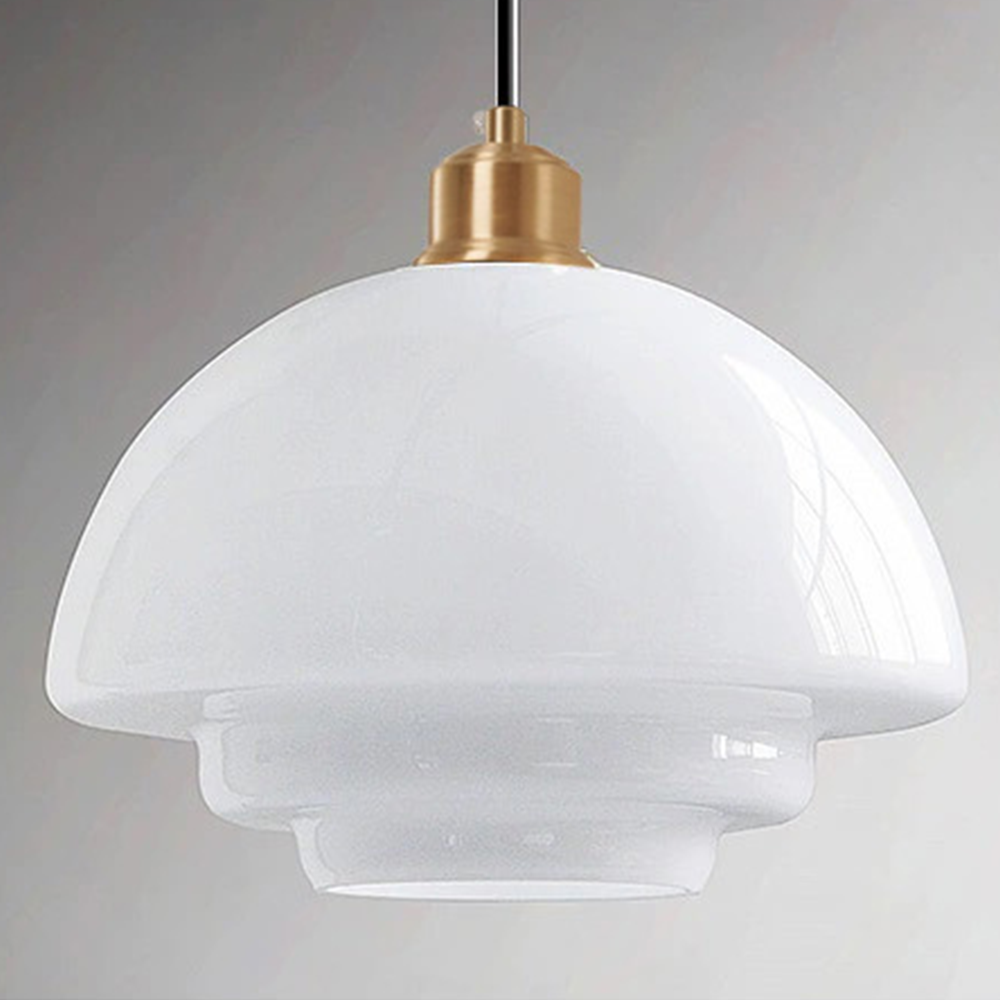 Lumioran - Lampada a sospensione in vetro minimalista nordica