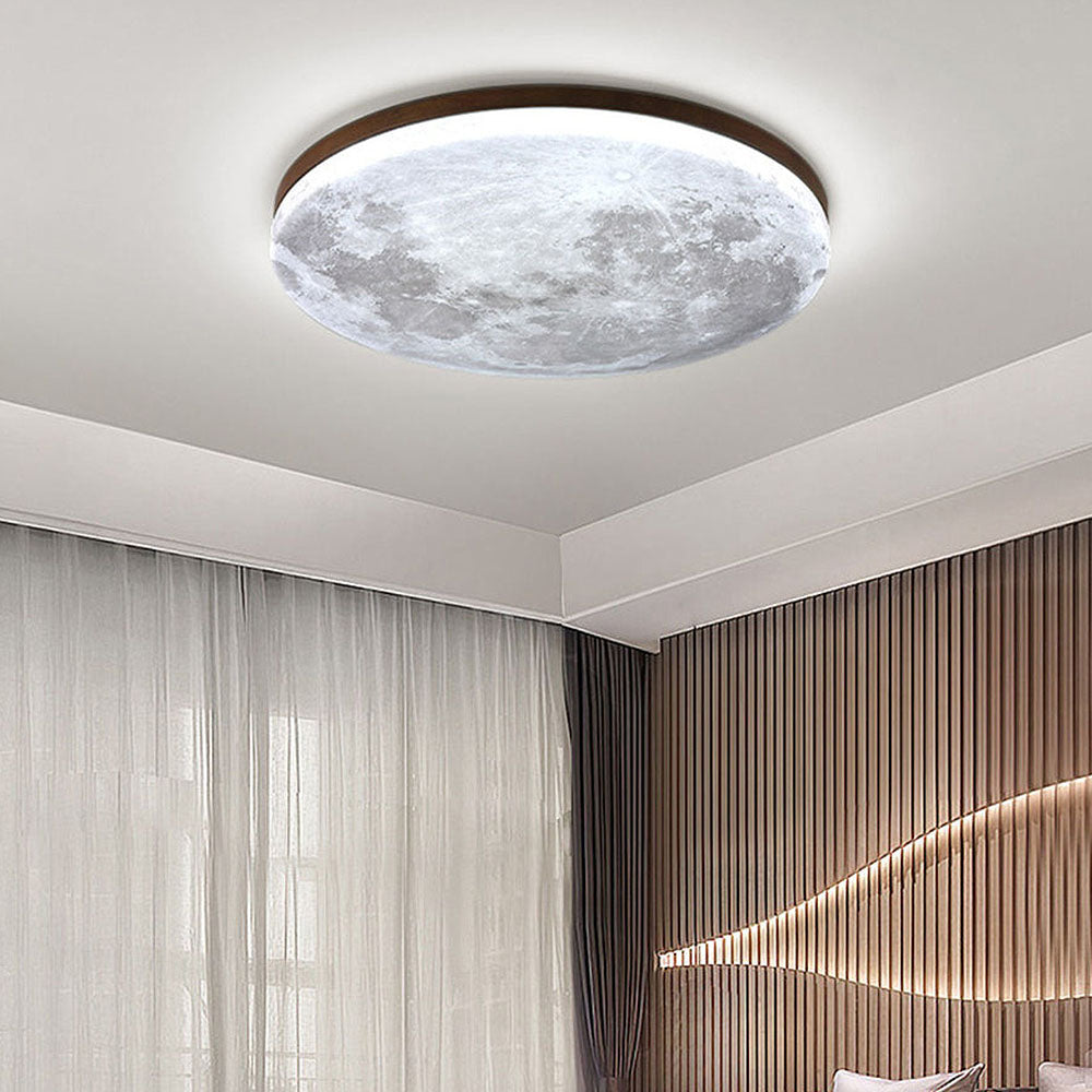 Oryna – Lampada da soffitto LED rotonda piatta