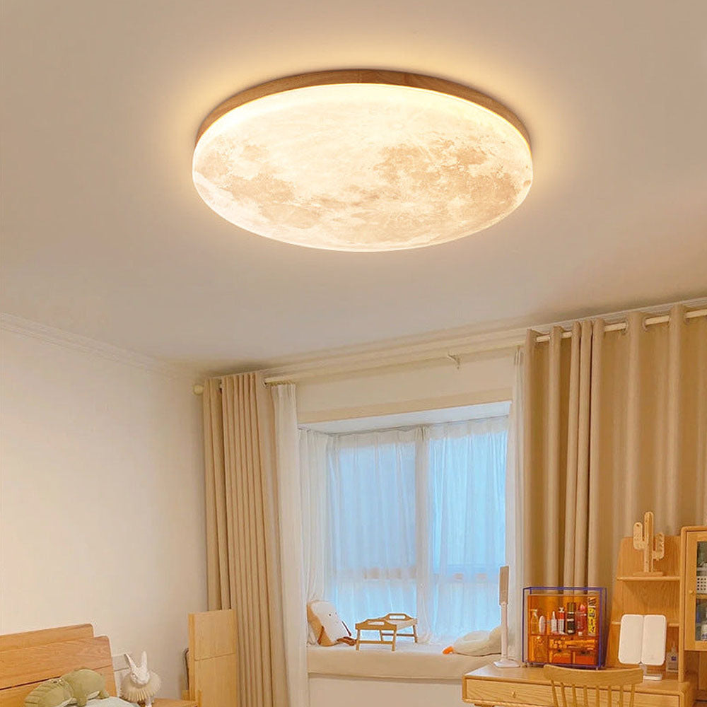 Oryna – Lampada da soffitto LED rotonda piatta