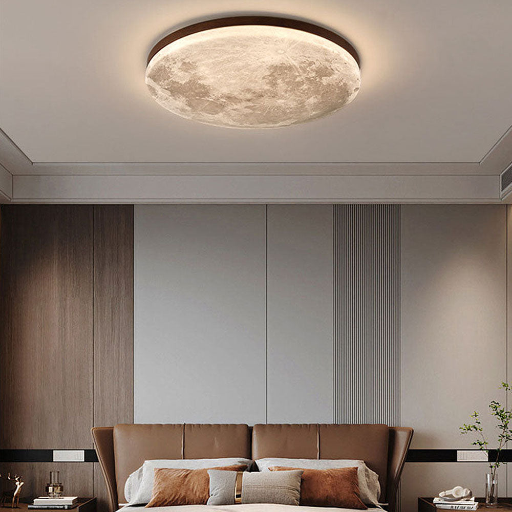 Oryna – Lampada da soffitto LED rotonda piatta