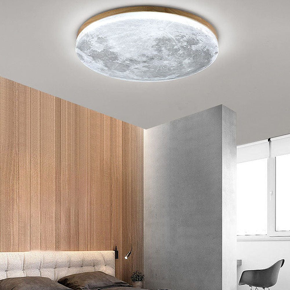 Oryna – Lampada da soffitto LED rotonda piatta