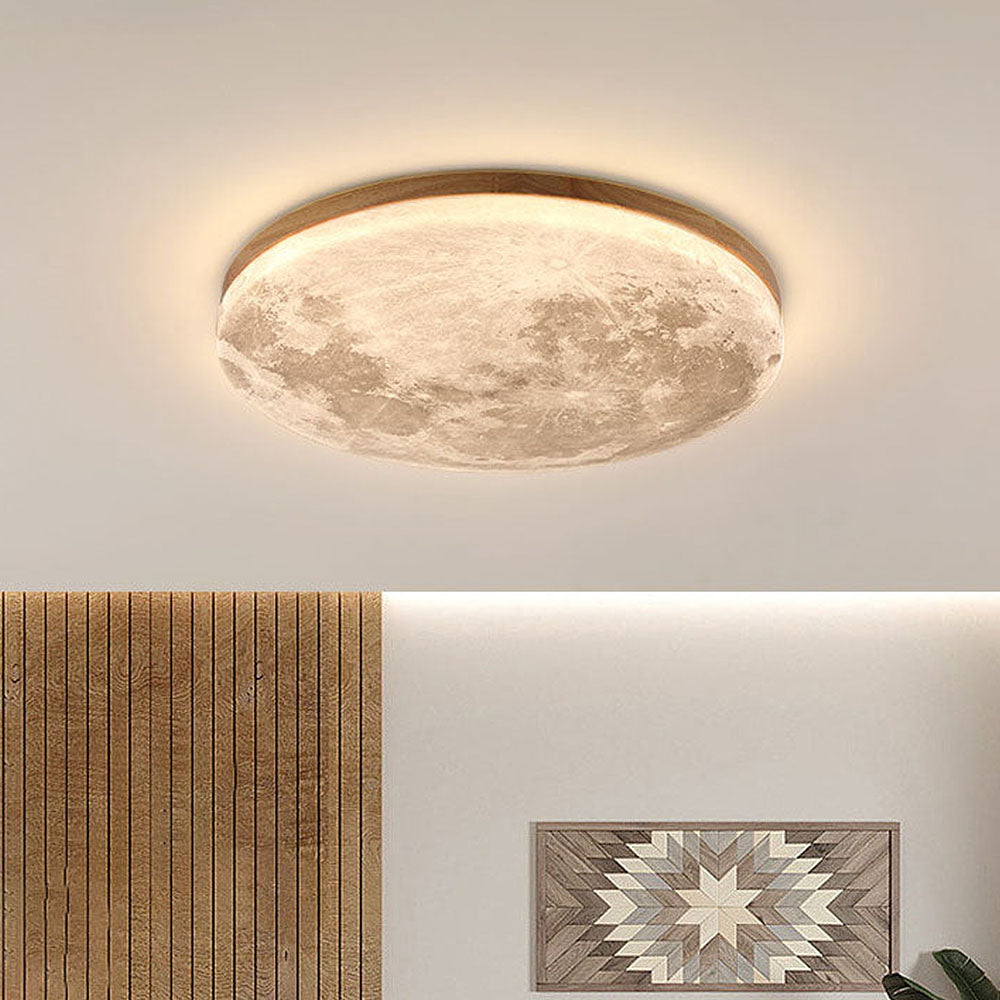 Oryna – Lampada da soffitto LED rotonda piatta