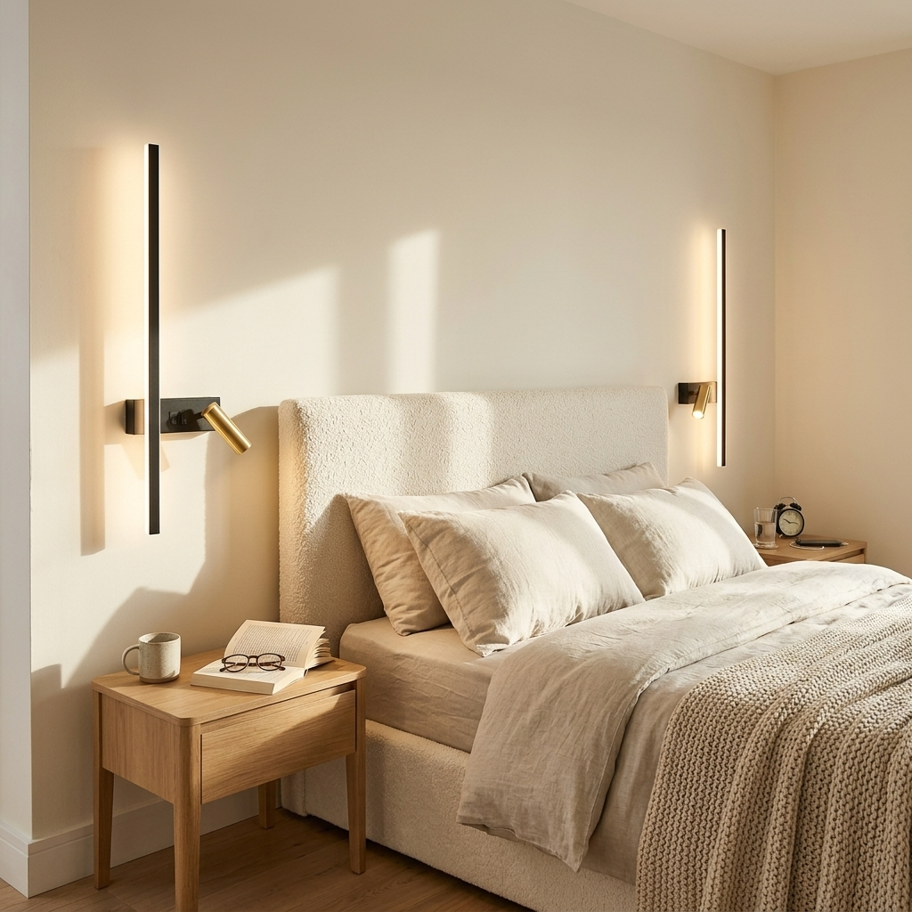 Scandinavian Adjustable Wall Sconce Reading Lamp Switch - Image 4
