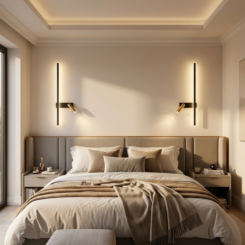 Scandinavian Adjustable Wall Sconce Reading Lamp Switch - Image 3