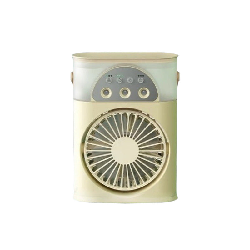 Portable Misting Fan Desktop Humidifier USB Rechargeable 3-Speed - Image 5
