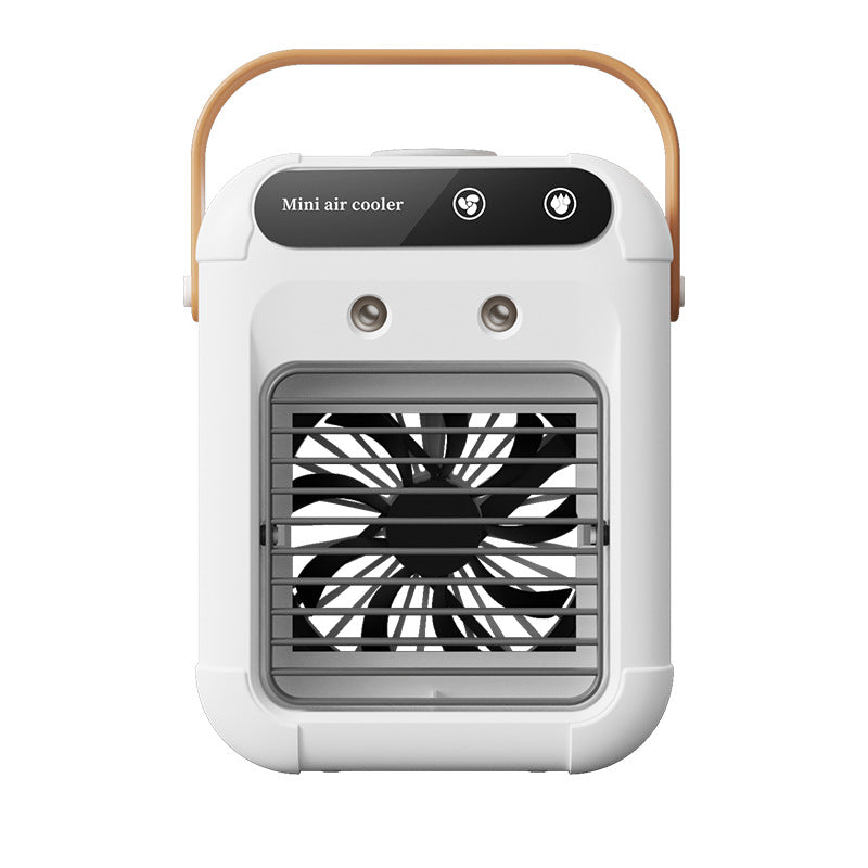 Portable Mini Air Cooler Fan Desktop Misting Humidifier Rechargeable - Image 6