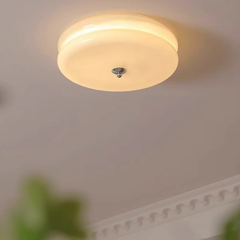 Celmora - Lampada da soffitto vintage in vetro Art Deco