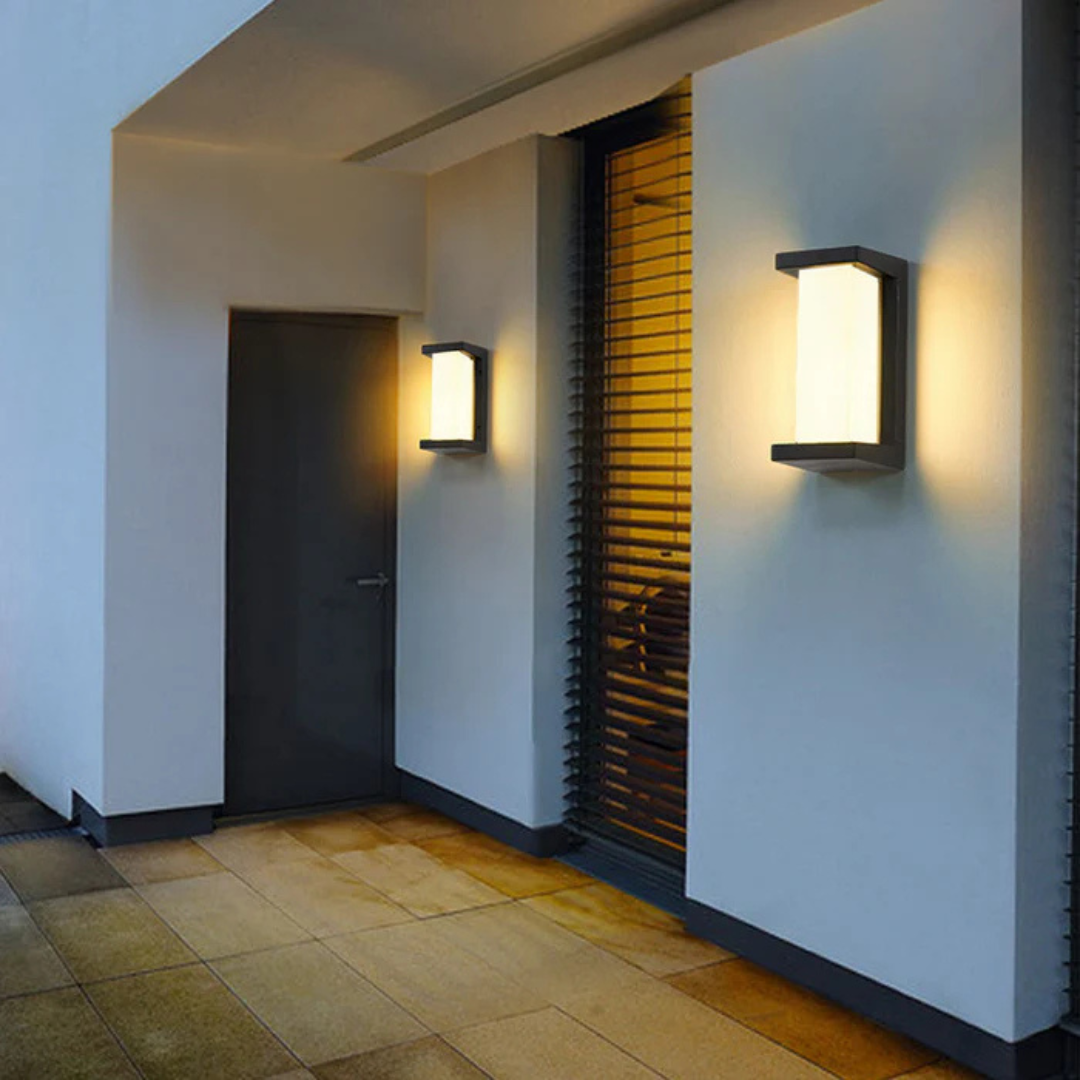 Outdoor Motion Sensor LED Exterior Wall Light Weather Resistant - Image 3