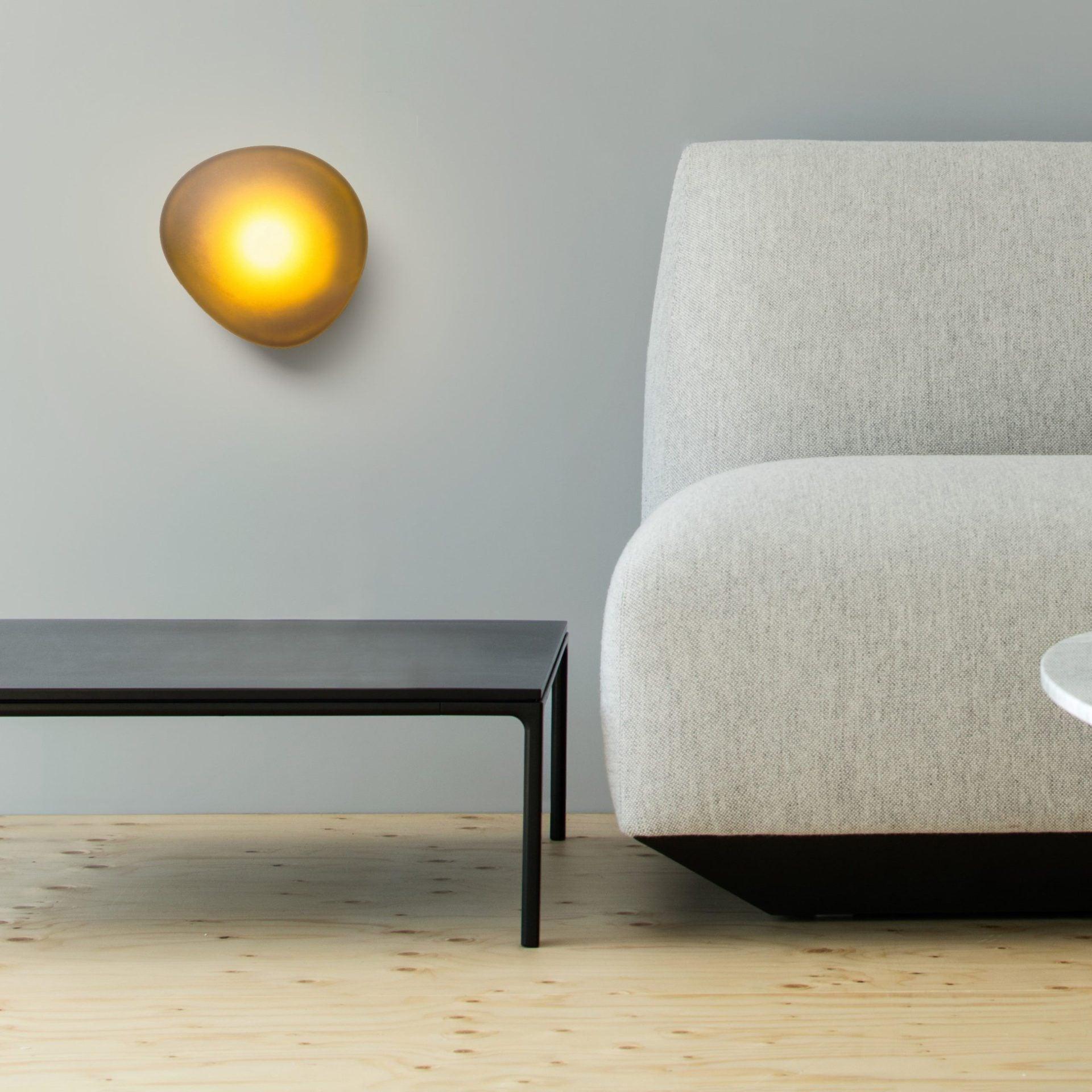 Cameron – Lampada da parete LED con paralume ovale