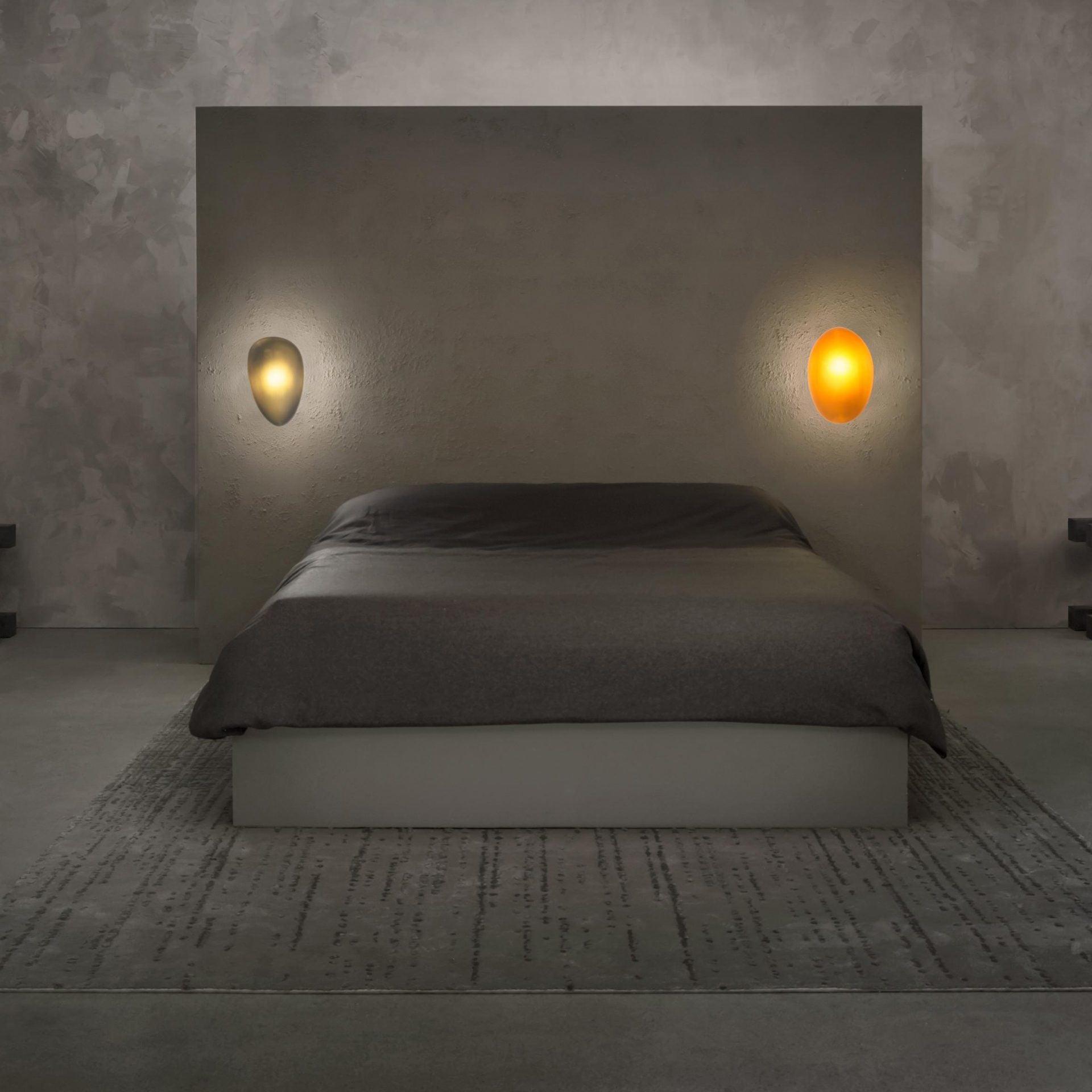 Cameron – Lampada da parete LED con paralume ovale