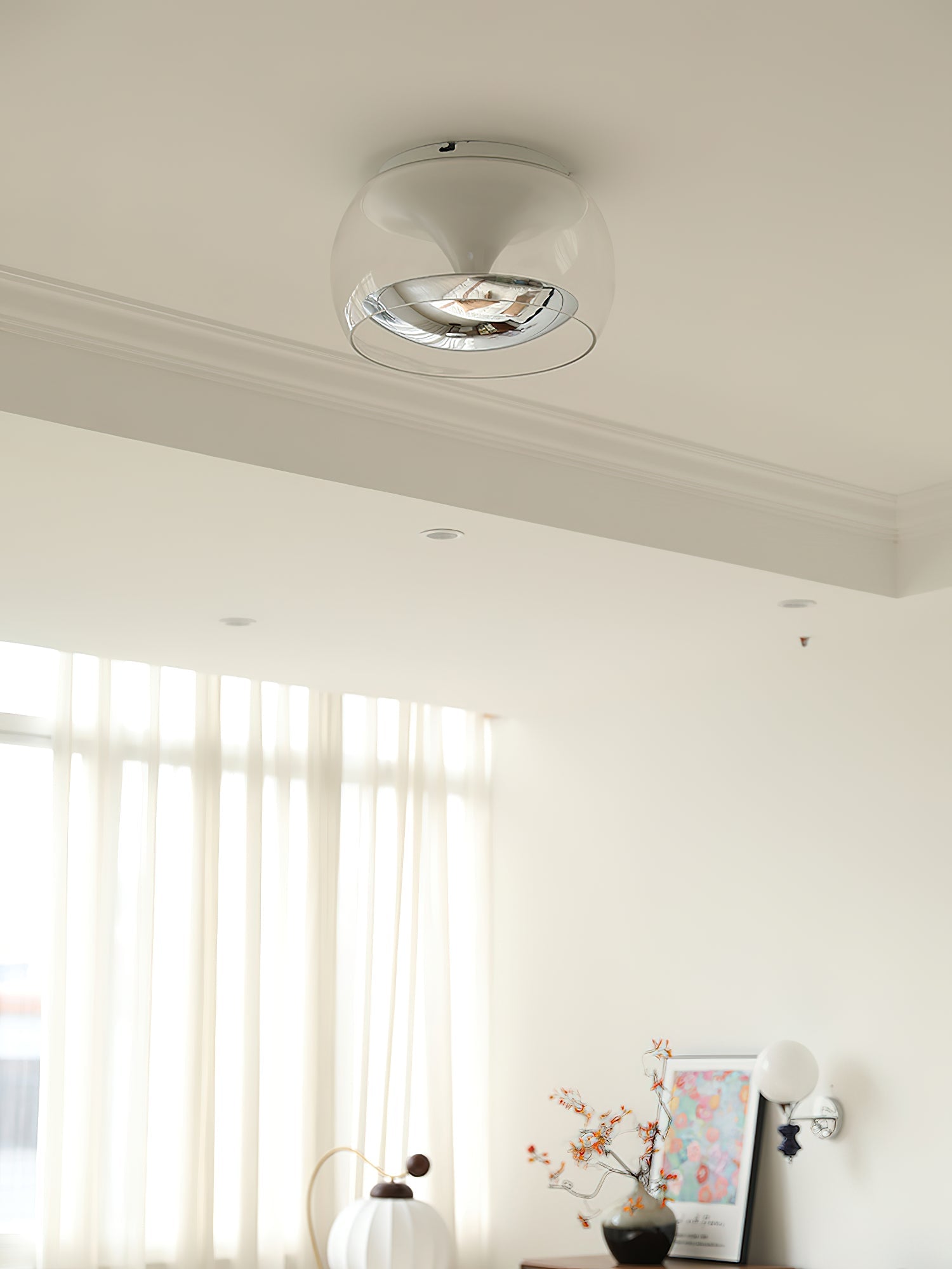 Eshara - Lampada a sospensione nordica in vetro da soffitto