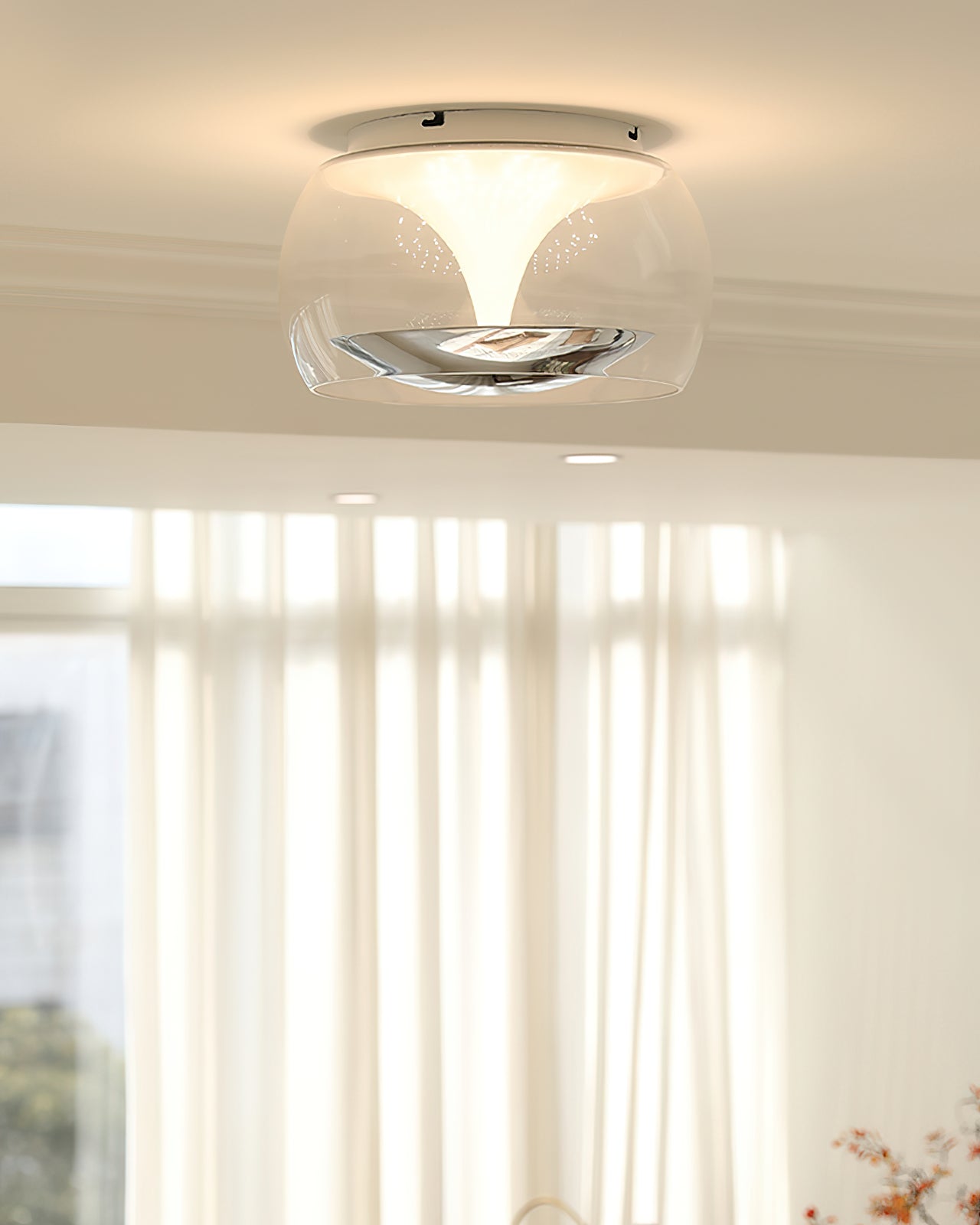Eshara - Lampada a sospensione nordica in vetro da soffitto