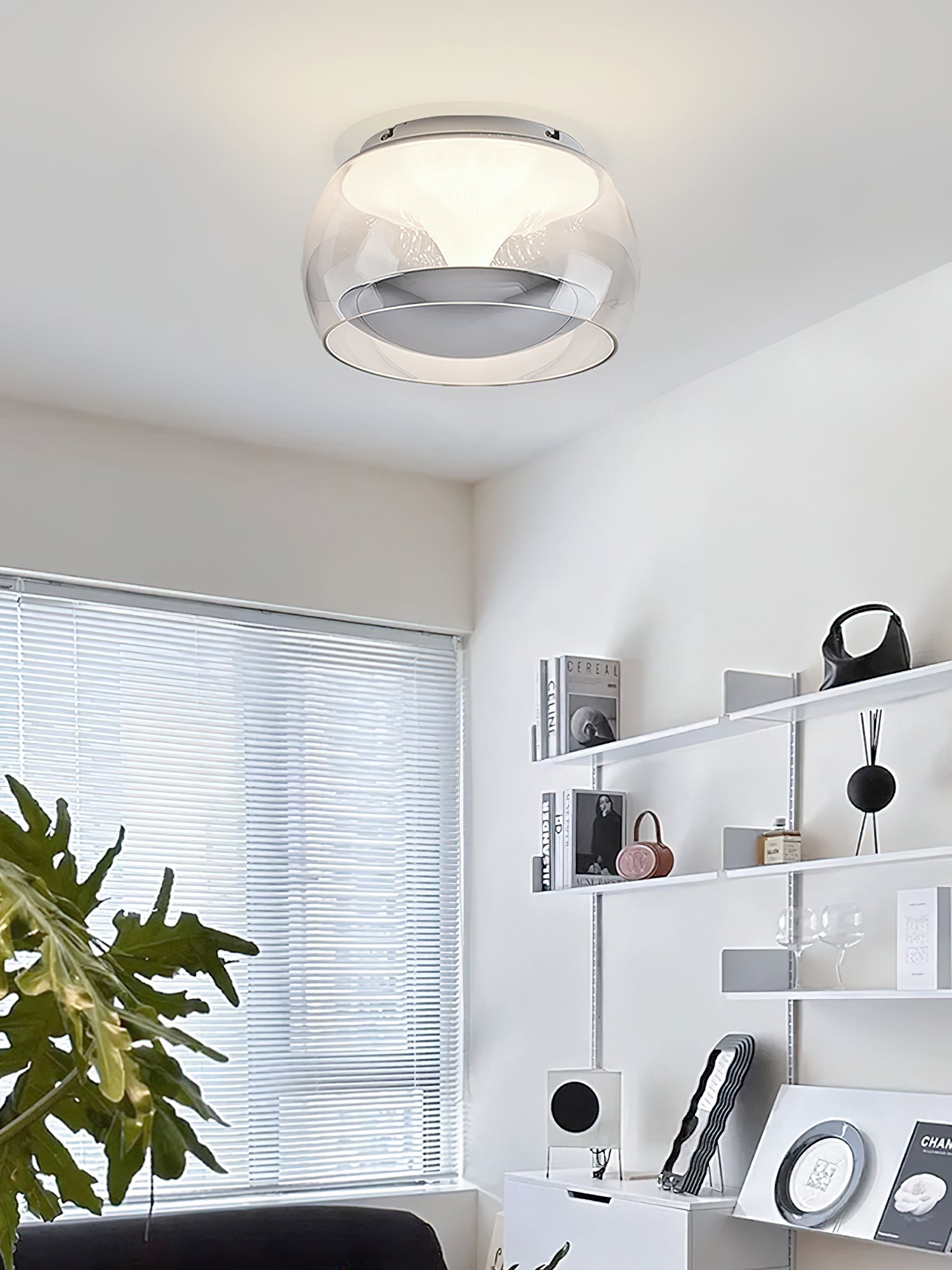 Eshara - Lampada a sospensione nordica in vetro da soffitto
