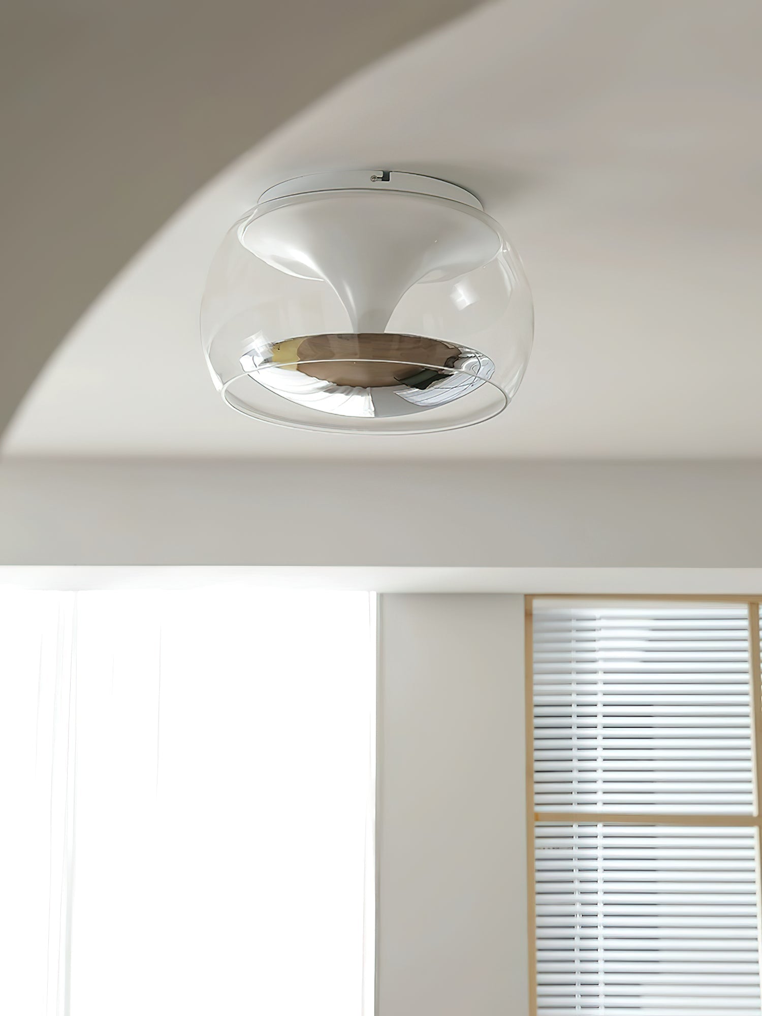 Eshara - Lampada a sospensione nordica in vetro da soffitto