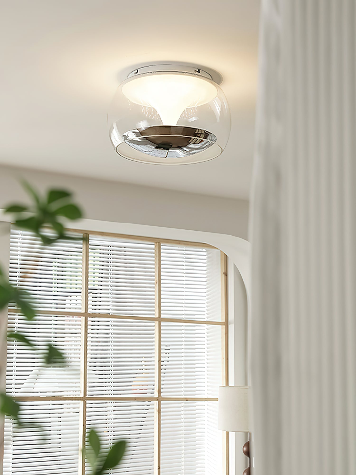 Eshara - Lampada a sospensione nordica in vetro da soffitto