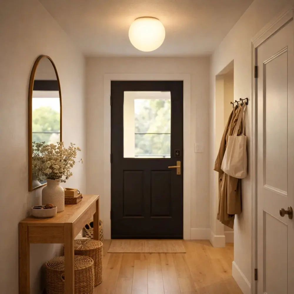 Opalune – Plafonnier LED rond