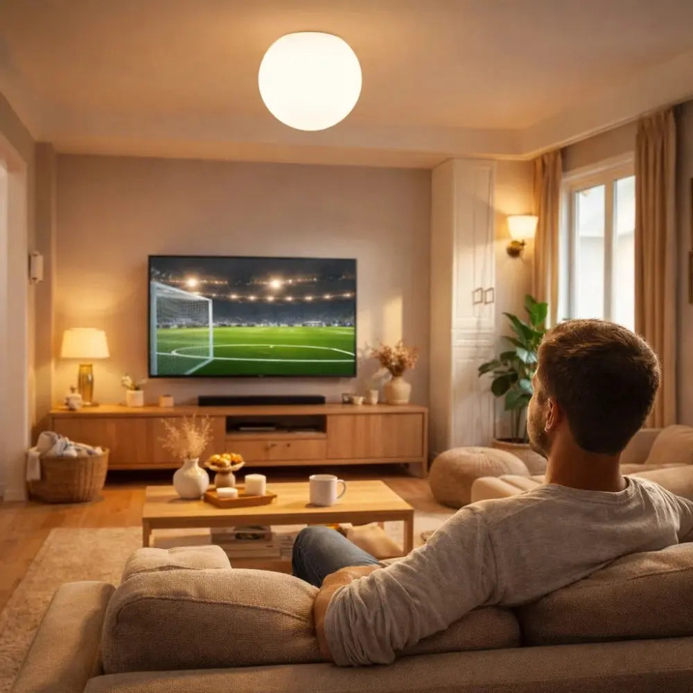 Opalune – Plafonnier LED rond