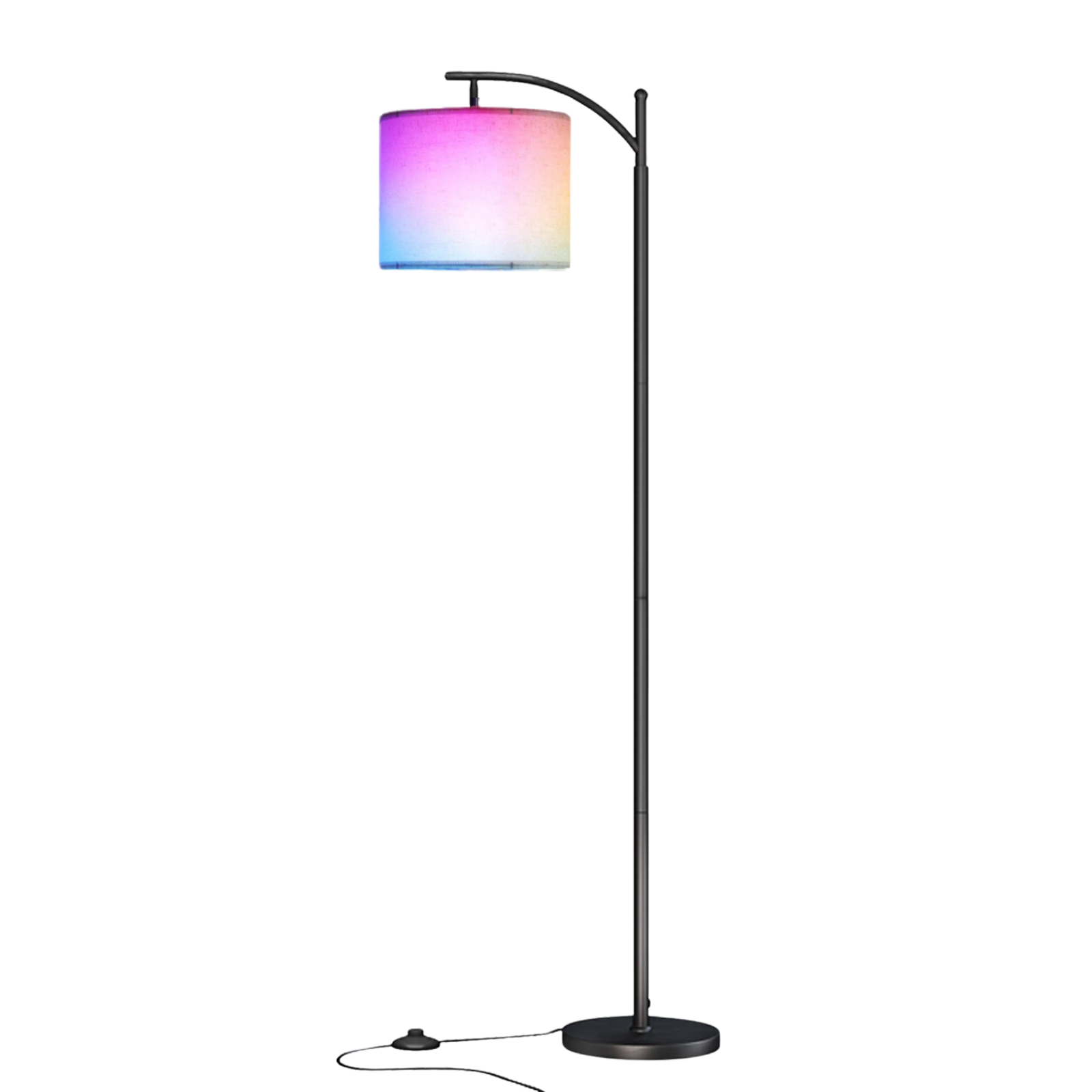 Auralis - Lampada da terra LED smart Bluetooth con luce ambientale dimmerabile