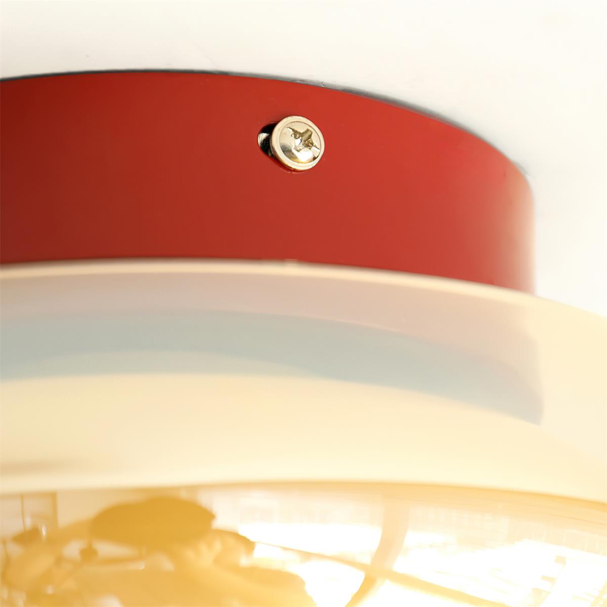 Aveline – Lampada da soffitto vintage in vetro