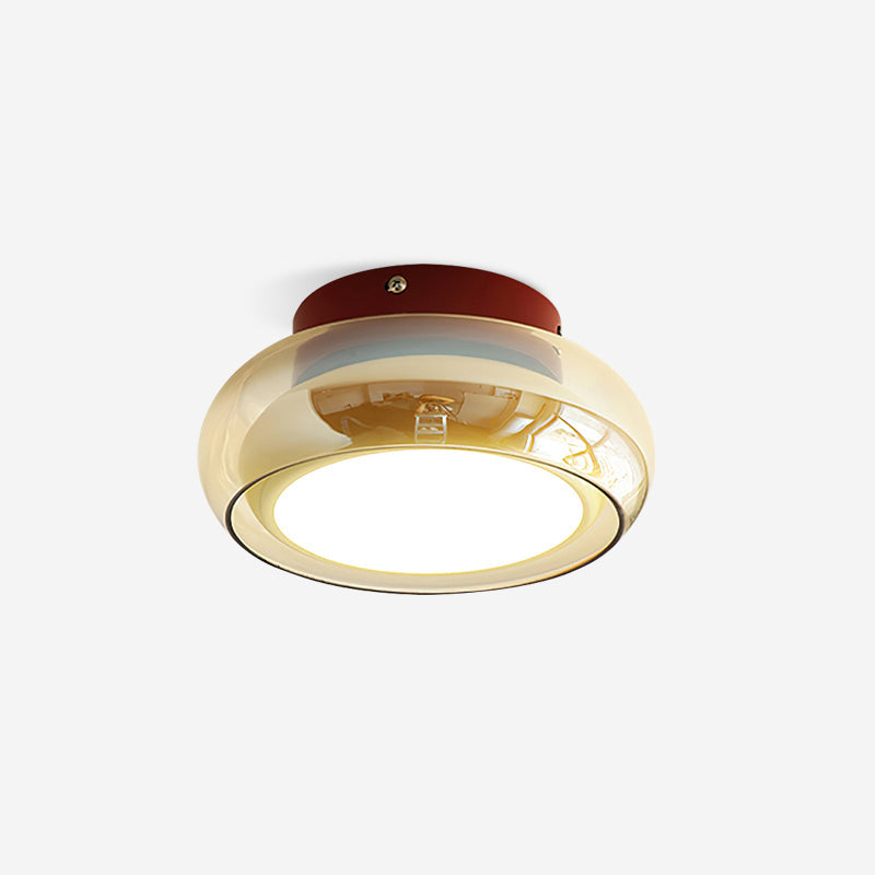 Aveline – Lampada da soffitto vintage in vetro