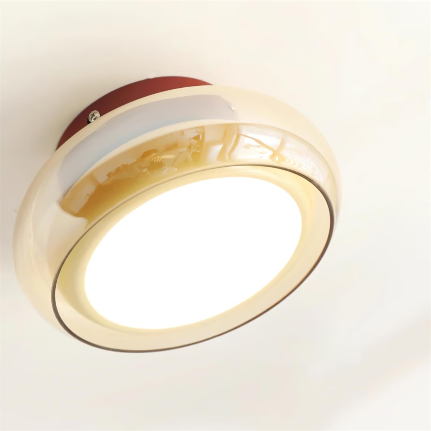 Aveline – Lampada da soffitto vintage in vetro