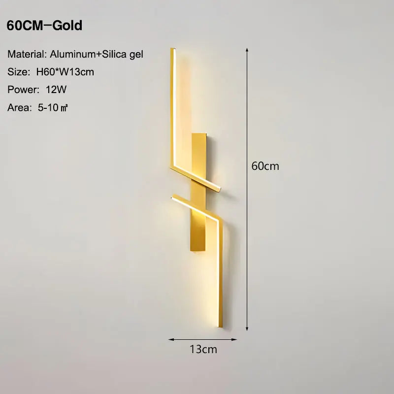 Gralith - Applique murale LED moderne