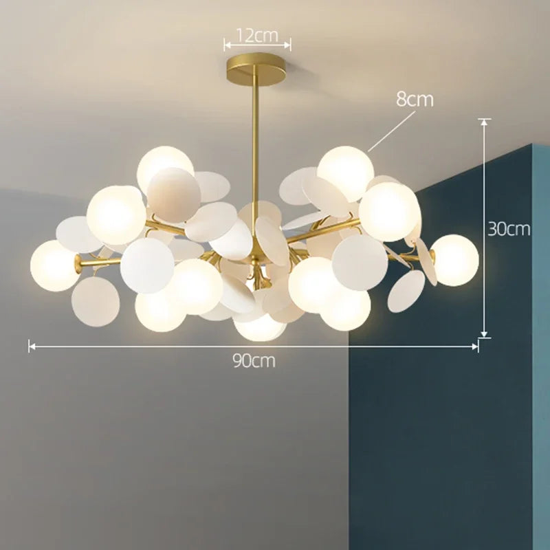Sylvaniux – Lustre coloré en branches