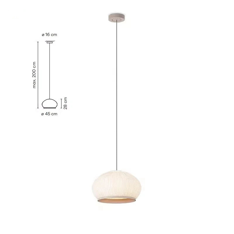 Avoré - Lustre de luxe Wabi Sabi