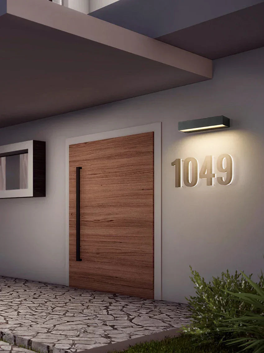 Novalith – Lampada da parete LED impermeabile per esterni