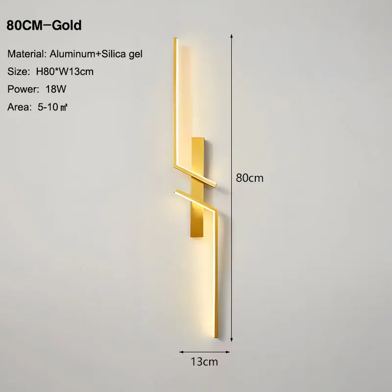 Gralith - Applique murale LED moderne