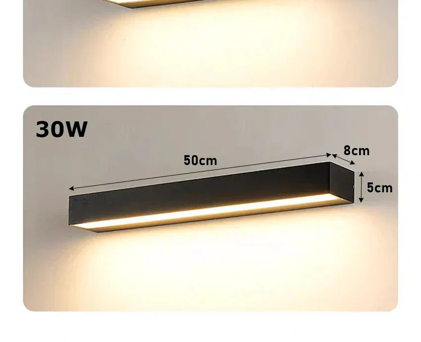 Novalith – Lampada da parete LED impermeabile per esterni