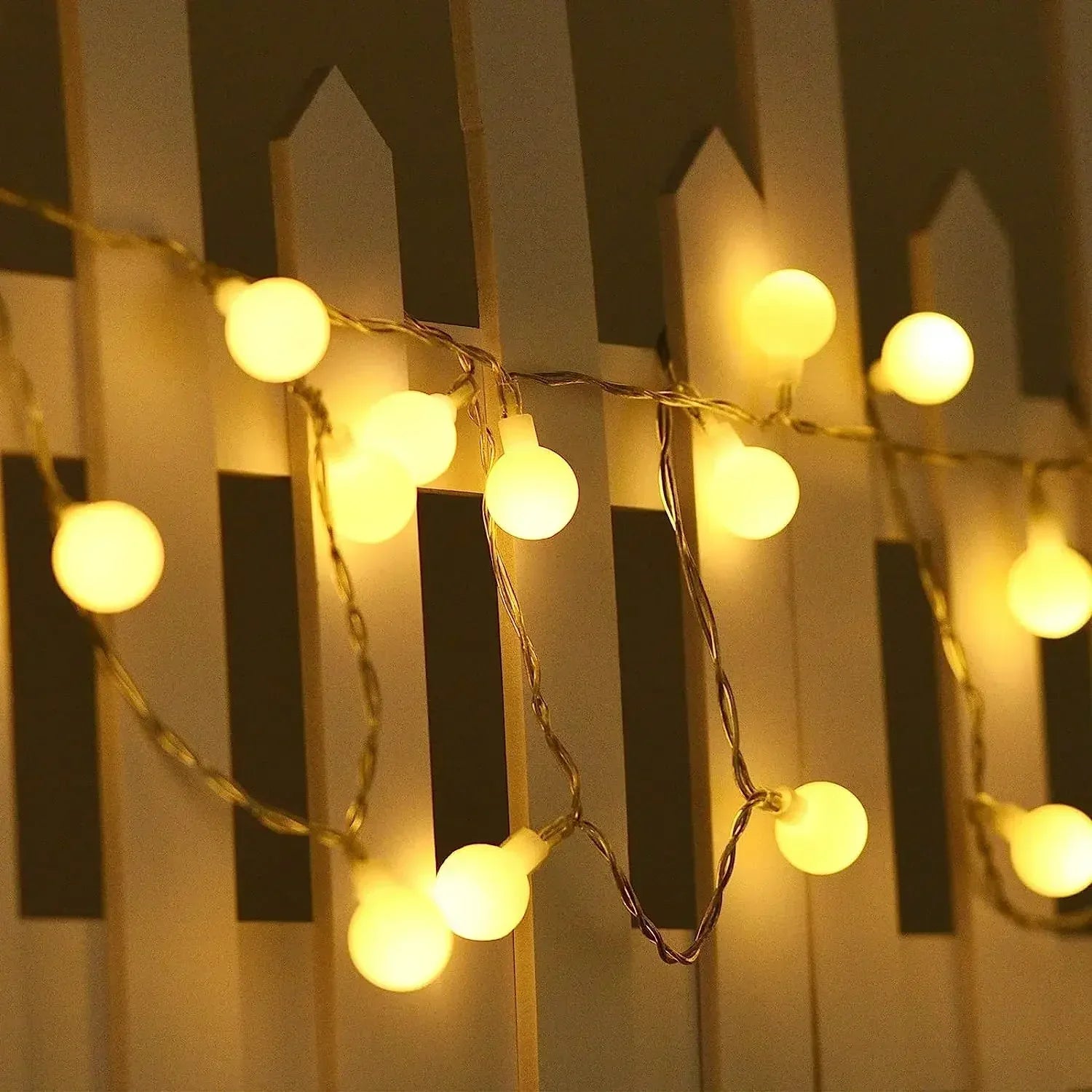Solivelle – Luci a stringa LED impermeabili a forma di globo