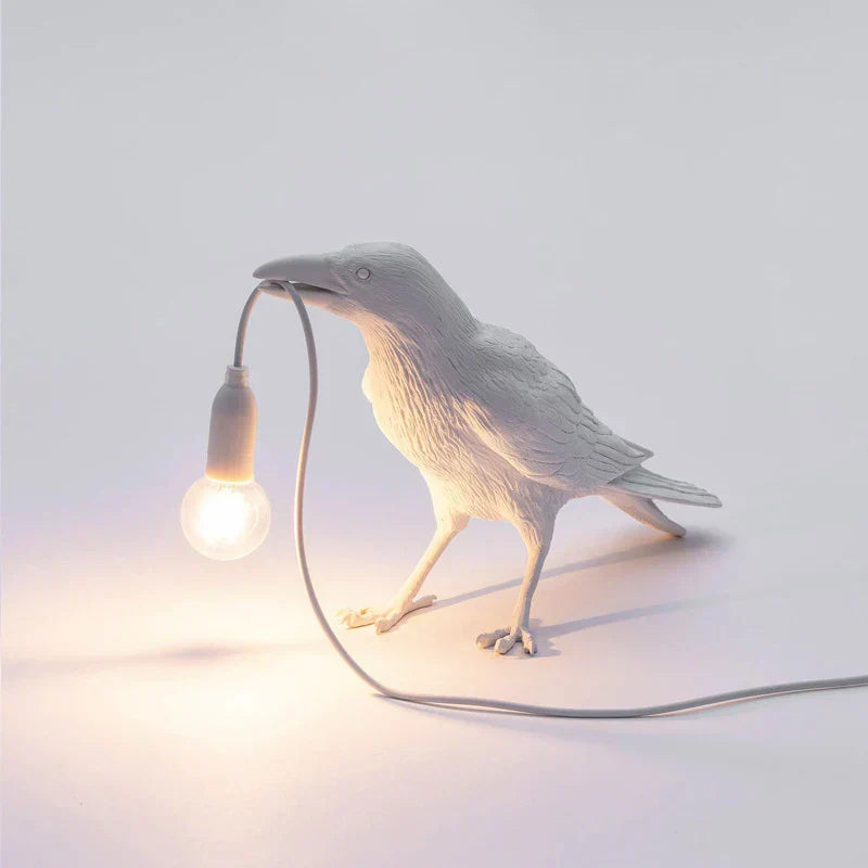 Corvane - Lampe de table oiseau
