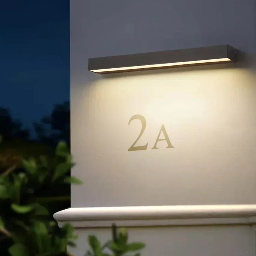 Novalith – Lampada da parete LED impermeabile per esterni