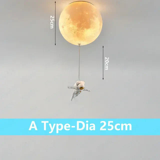 Astravelle - Lampada da soffitto a bolle astronauta