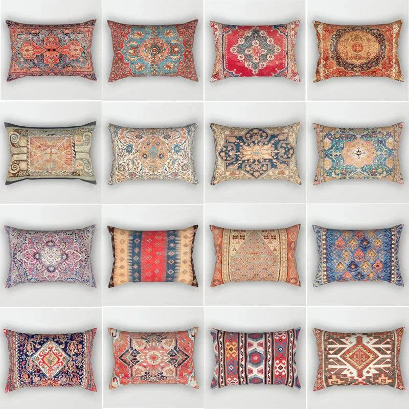 Zafyra - Housse de coussin marocaine persane