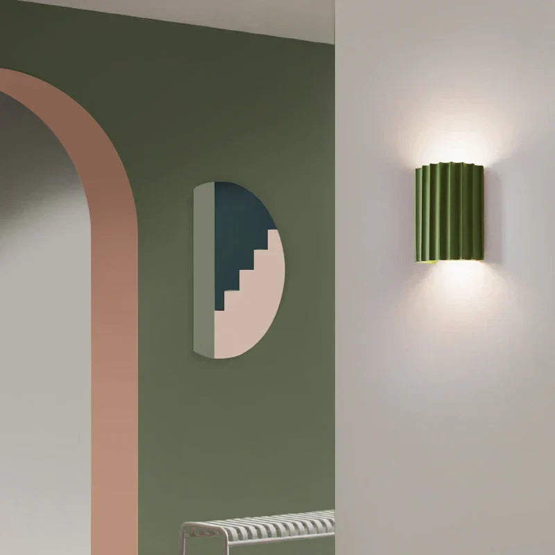 Anden - Lampada da parete moderna a rilievo
