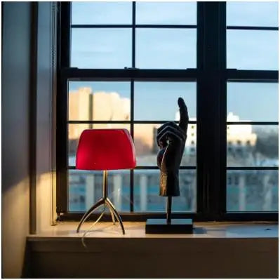 Orluné – Lampe de bureau trépied Bauhaus