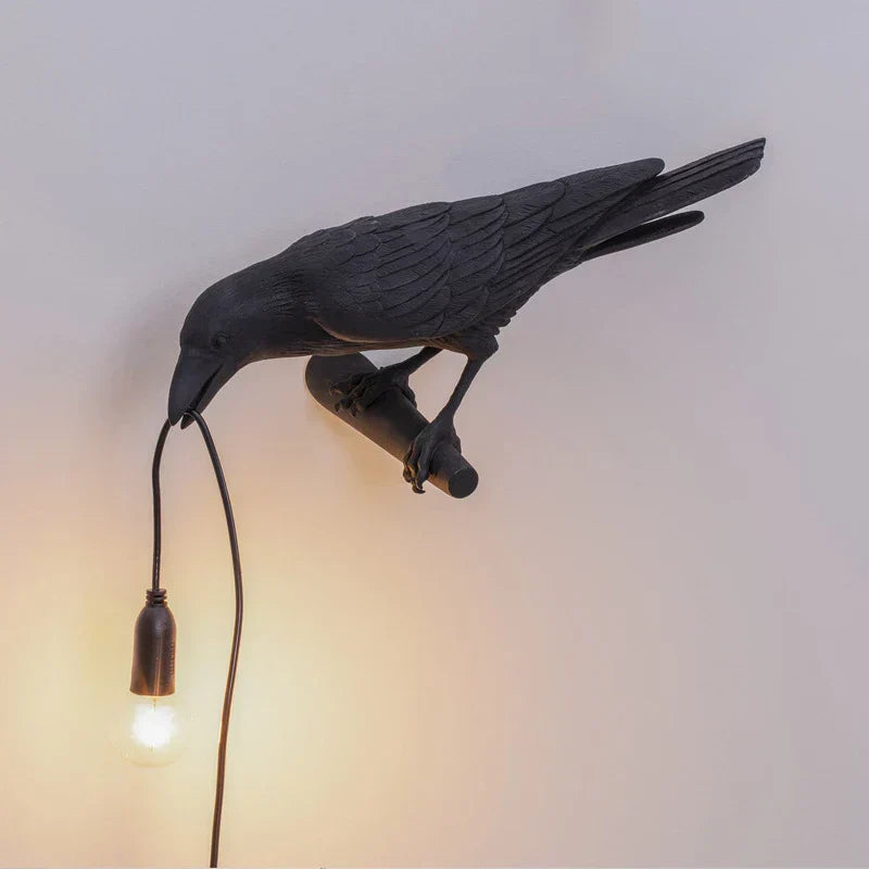 Corvane - Lampe de table oiseau