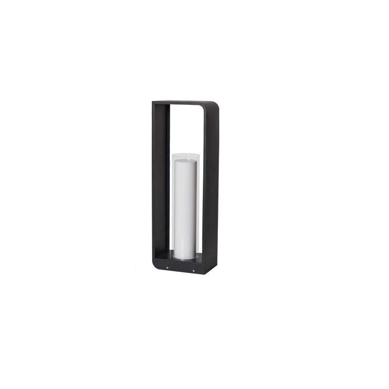 Donrain - Lampe de pelouse étanche LED cadre carré minimaliste