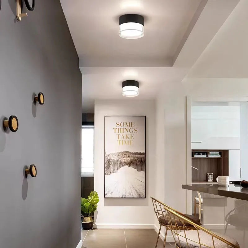 Round Flush Mount LED Ceiling Light Surface Mounted - Image 7